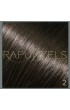 0.5 Gram 16" Pre Bonded Nail Tip Colour #2 Darkest Brown (25 Strands)